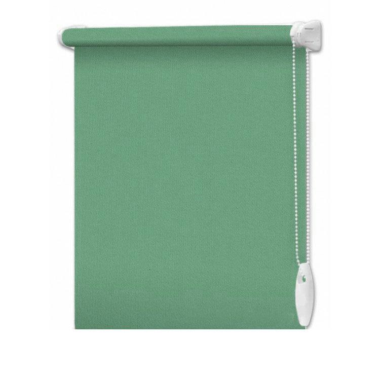 

Рулонная штора термо blackout InterDiz Charlotte С210 80х185 см открытого типа Темно-зеленый