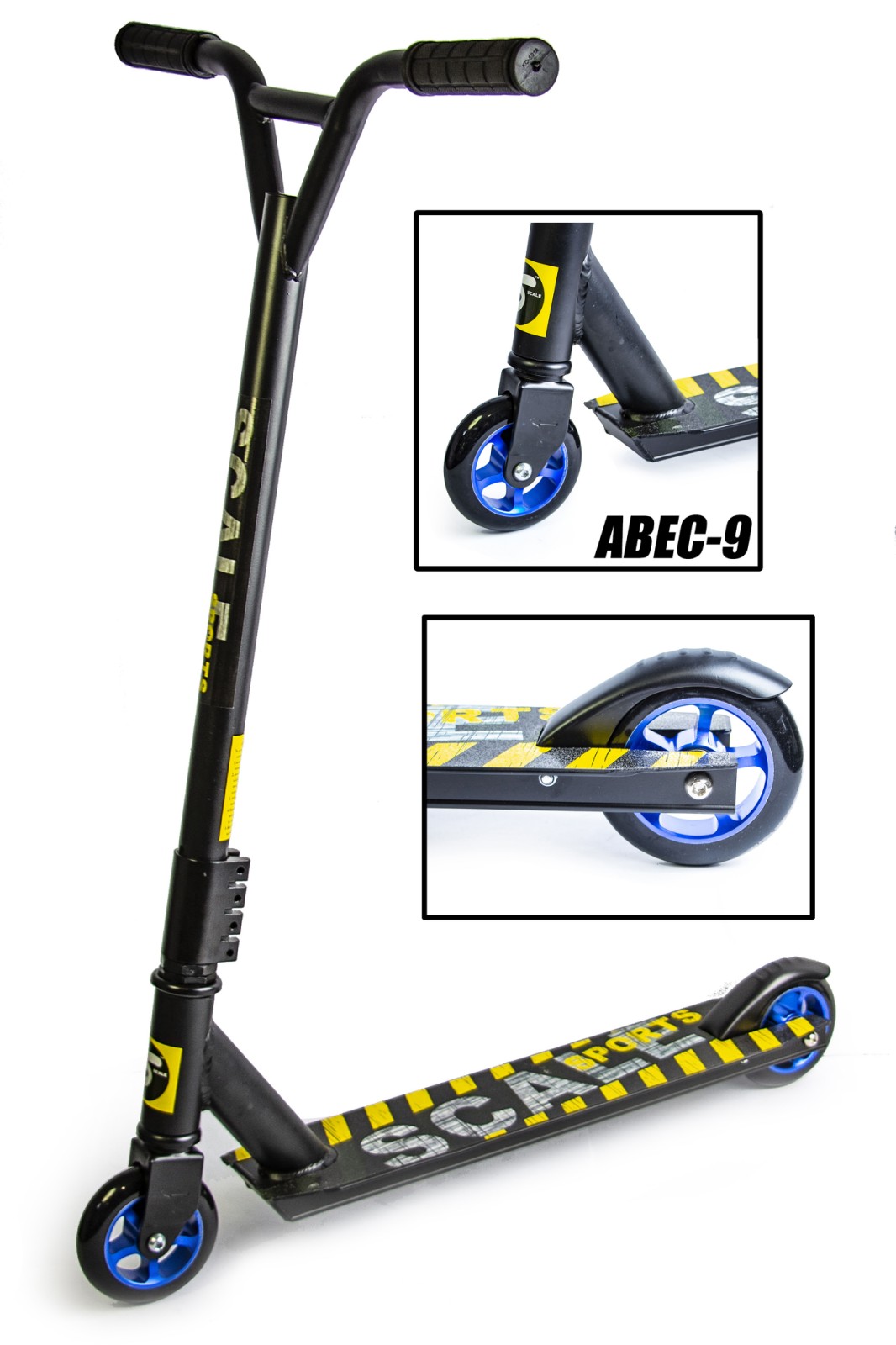 

Трюковой самокат Scale Sports Extrem Abec-11 белый