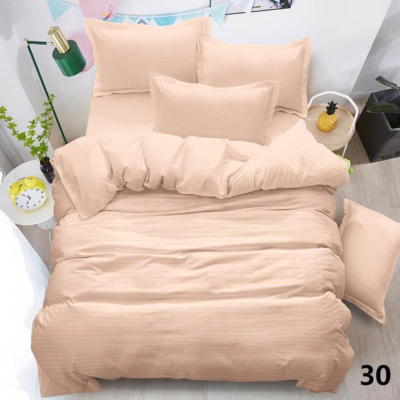 

Постельное Белье из Страйп Сатина беж 200х220 - Евро SleepTime