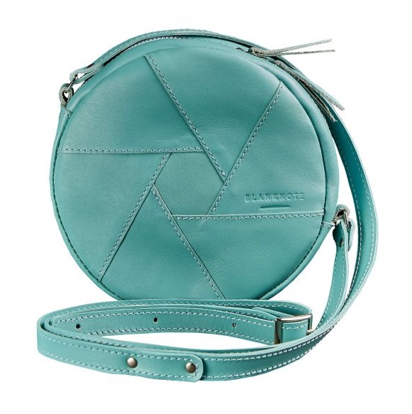 

Сумка женская кожаная BlankNote БОН-БОН CRAZY HORSE бирюзовая BN-BAG-11-tiffany