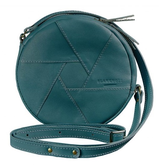 

Сумка женская кожаная BlankNote БОН-БОН зеленая BN-BAG-11-malachite