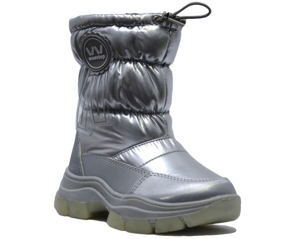 

Дутики WEESTEP арт.7868-S, medal, срібний, 27р