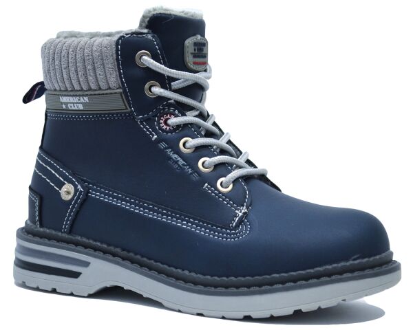 

Черевики AMERICAN CLUB арт.RH-4320, navi, синій-сірий, 36р