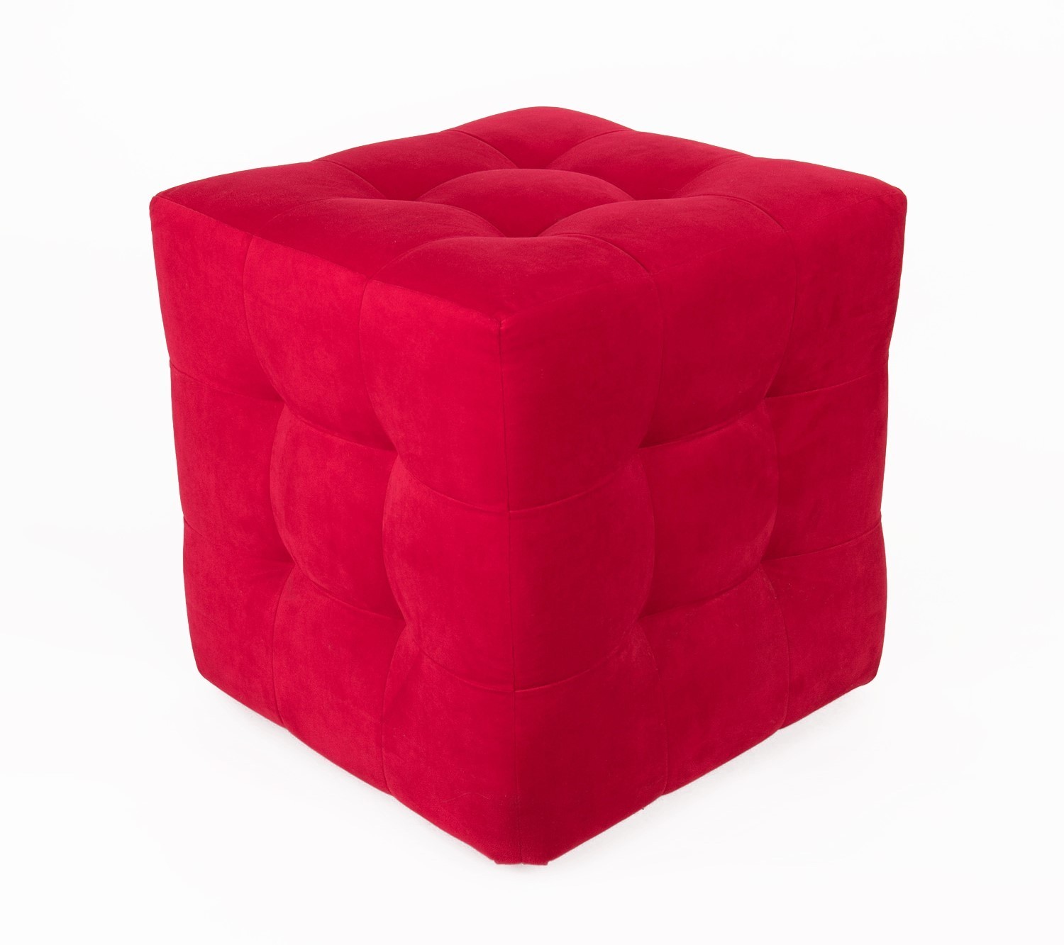 

Пуф квадратный Куб PiLLowDesign 45х45 см красный Trinity 09