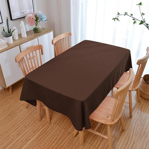 

Скатерть столовая универсальная Wassa-Home-Decor 220х130 см Коричневая