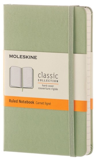 

Блокнот Moleskine Classic кишеньковий 9 х 14 см в лінію м'ятний