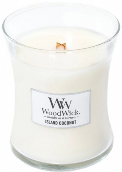 

Ароматична свіча WoodWick Medium Island Coconut 275 г