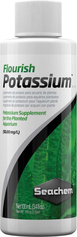 

Добавка калия для аквариумов с растениями Seachem Flourish Potassium 100 мл
