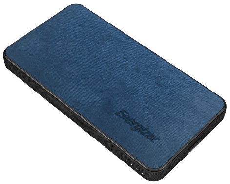 

Портативний зарядний пристрій Energizer UE10043C-10000 mAh Li-pol + TYPE-C Blue