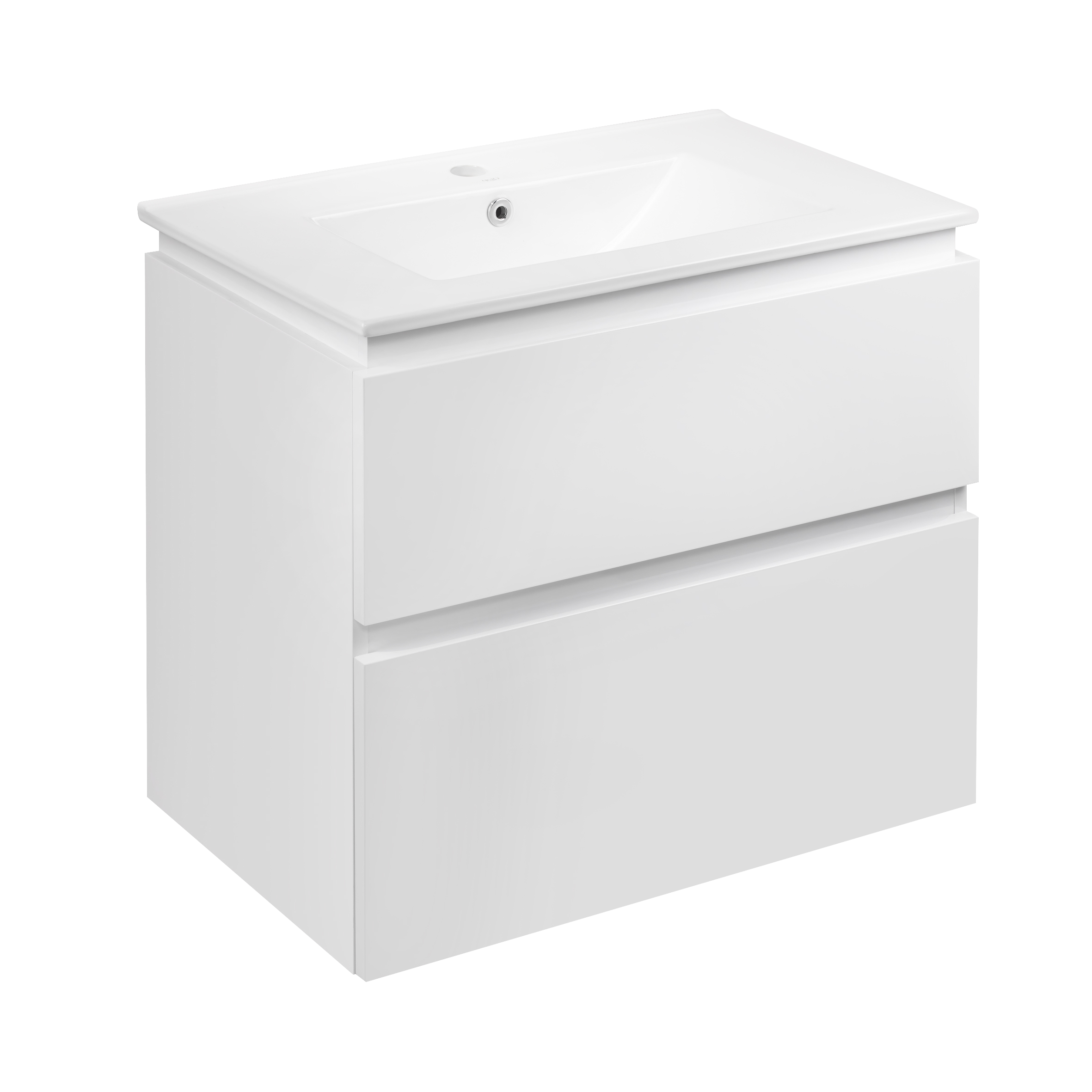 

Тумба подвесная с умывальником Qtap Albatross QT0172TP700D3070CW