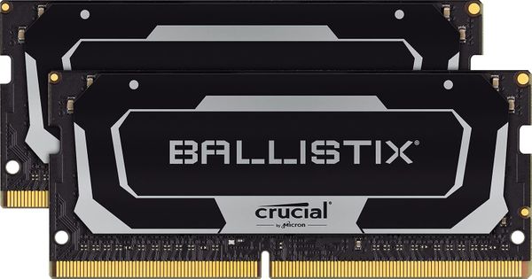 

Оперативная память Crucial Ballistix 32 GB (2 x 16 GB) SO-DIMM DDR4 3200 MHz (BL2K16G32C16S4B)
