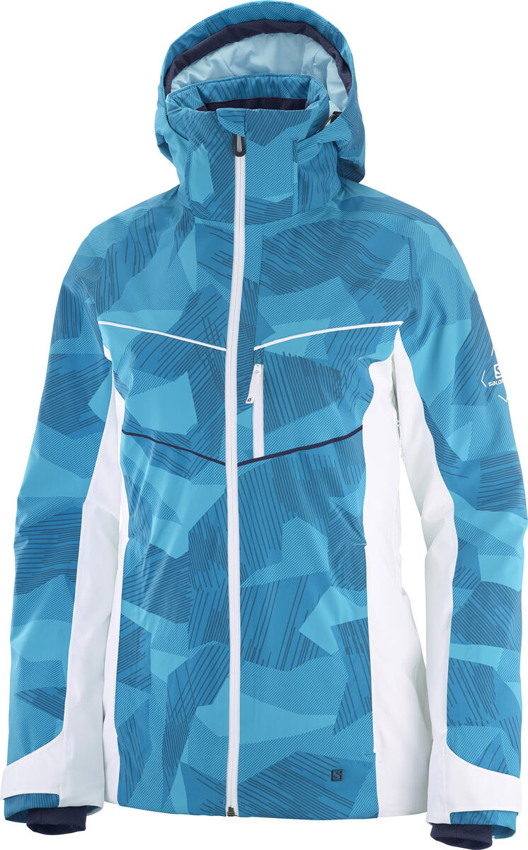 

Куртка г/л SALOMON BRILLIANT JKT W голубой sC16309, Куртка г/л SALOMON BRILLIANT JKT W голубой sC16309-L