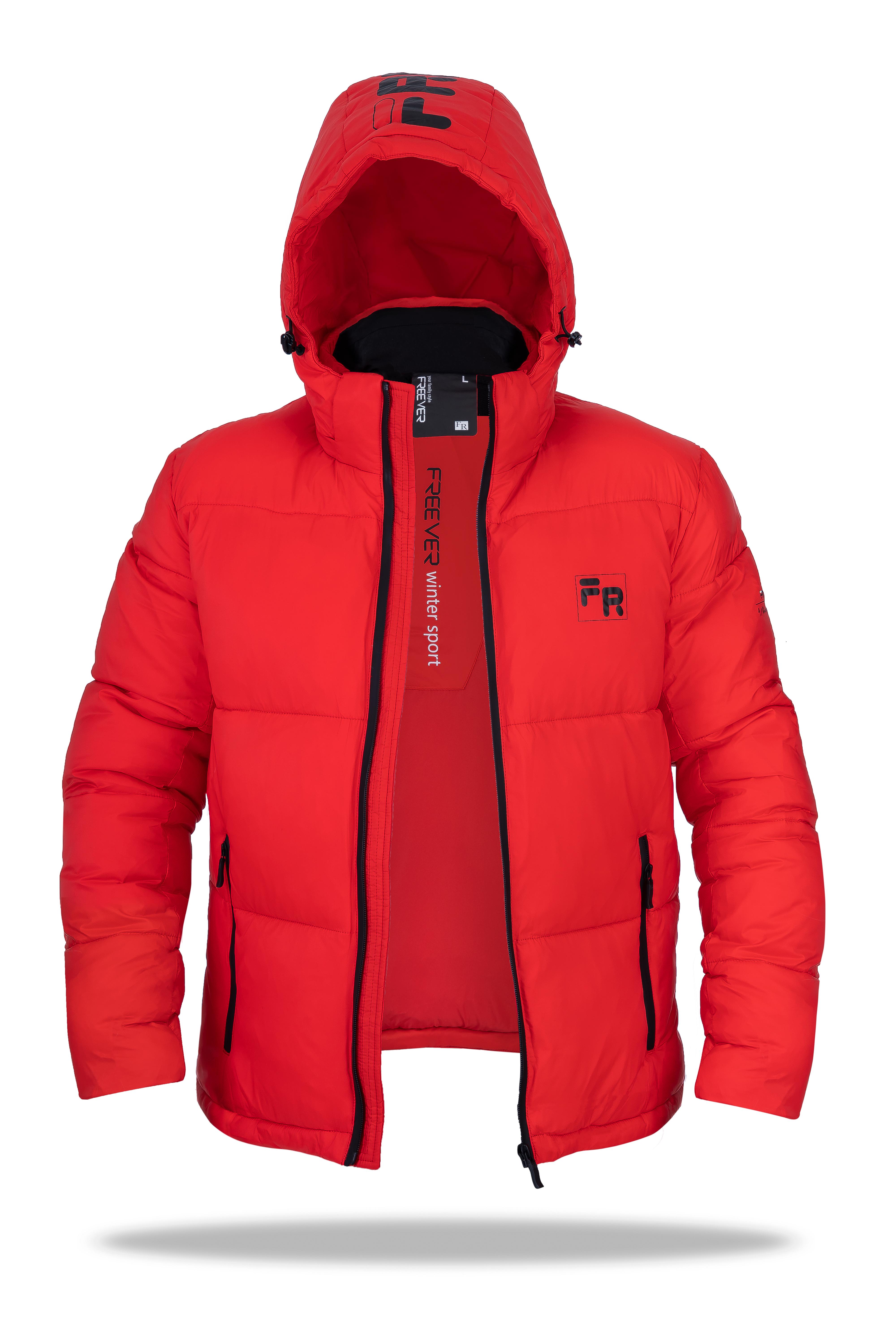 

Зимняя куртка мужская Freever SF 21708 красная 2XL