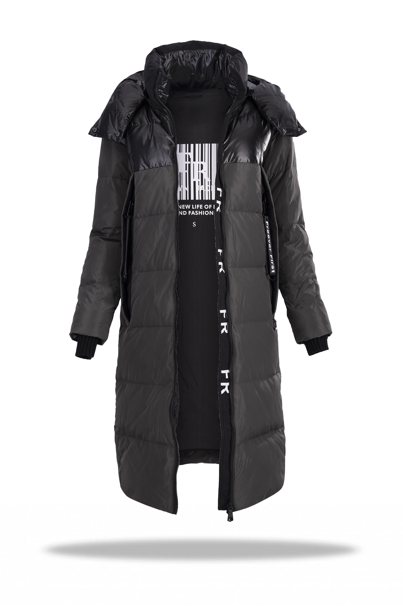 

Пальто пуховое женское Freever WF 71673 хаки, Пальто пуховое женское Freever WF 71673 хаки 2XL