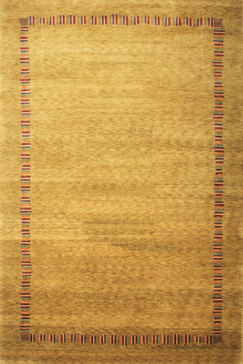 

Современный ковер современного стиля из шерсти и шелка, ручная работа из Непала 168x245 (35854 QH-848D)