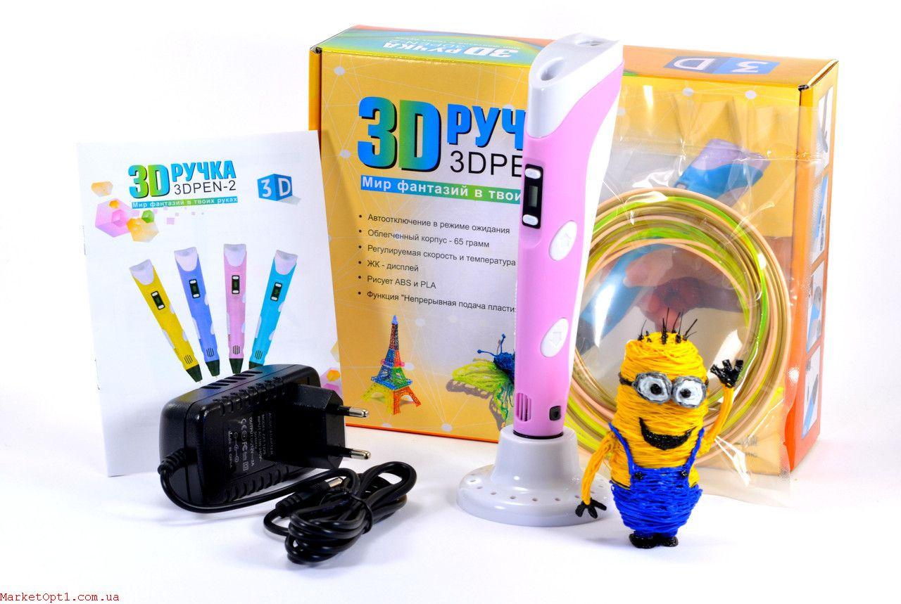 

3D ручка c LCD дисплеем Pen 2 3Д принтер для рисования TOP