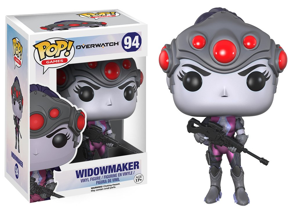 

Игровая виниловая фигурка Funko POP! Серии Overwatch - Роковая вдова, 9,6 см