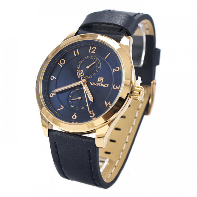 

Наручные часы Naviforce 3004 Gold Blue