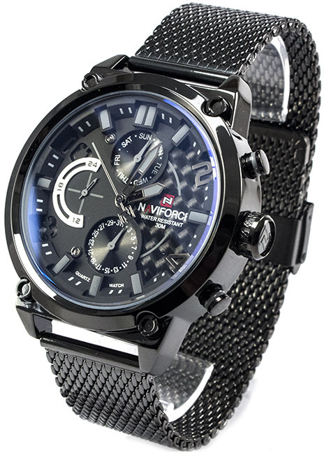 

Наручные часы Naviforce Brutto 9068 Black-White