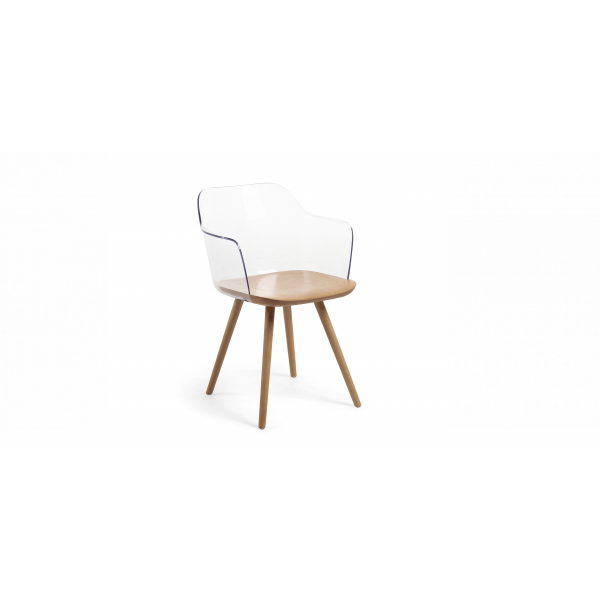 

Стул La Forma KLAM CC0614S07 Прозрачный
