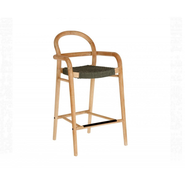 

Барный La Forma стул SHERYL Серо-зелёный CC5079J03