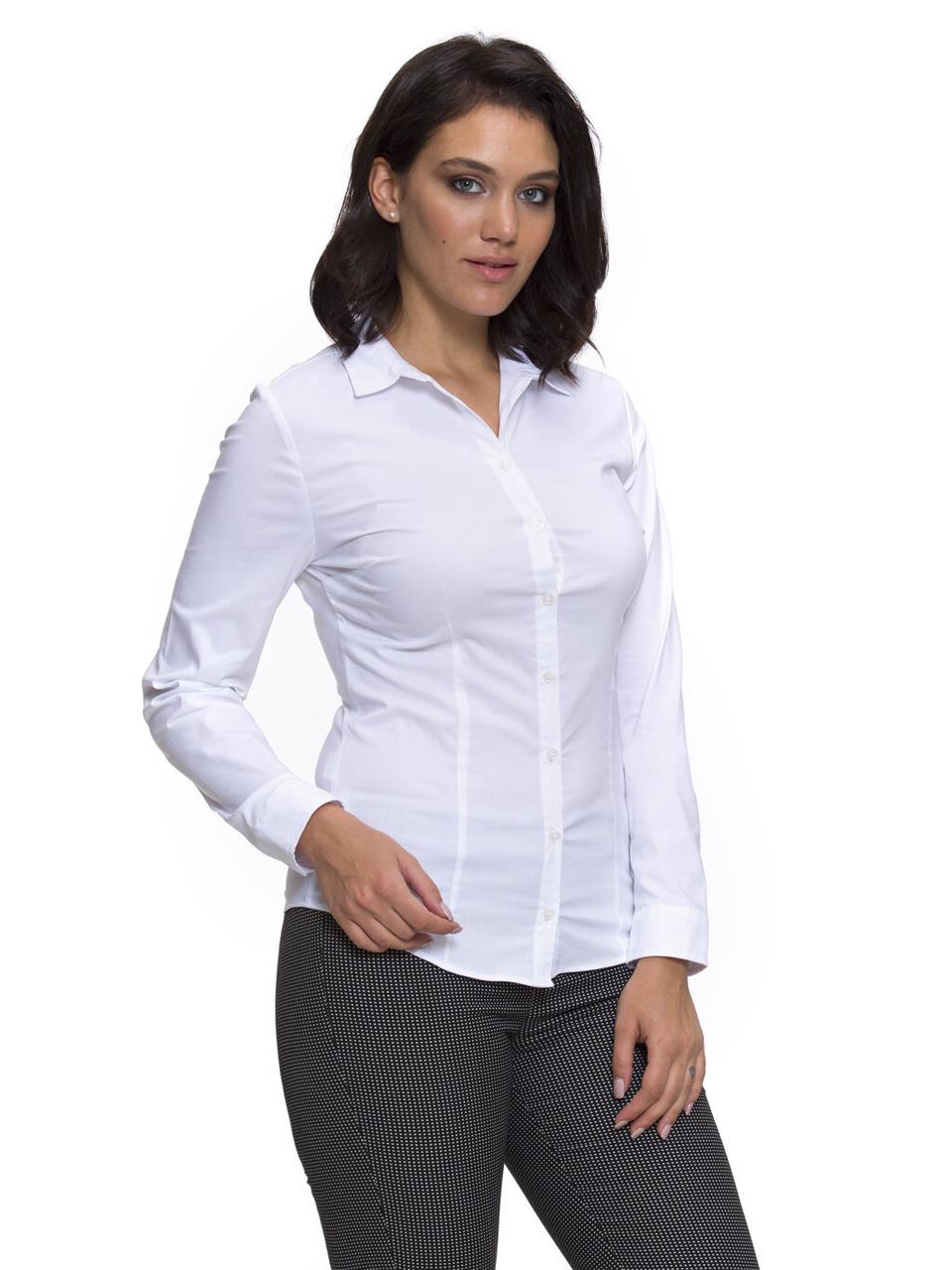 

Женская рубашка LC Waikiki XXL Белая (LCW Woman -2732)