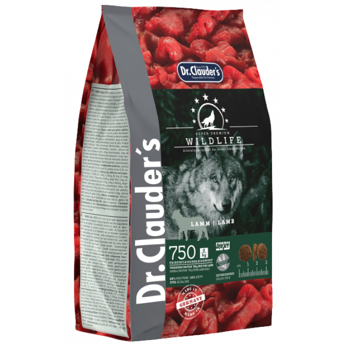 

Сухой корм Dr.Clauder's Wildlife Lamb для собак 11.5 кг