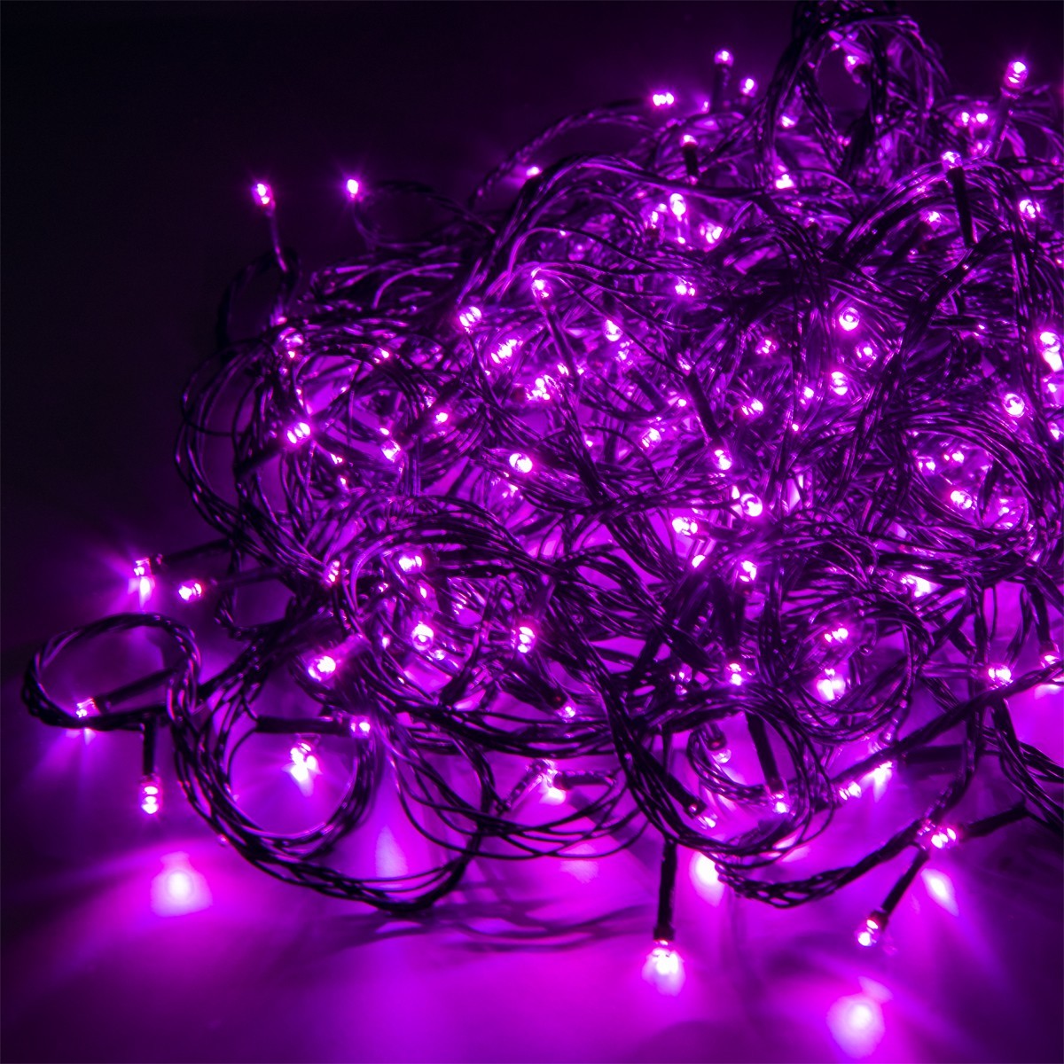 

Новогодняя гирлянда на окно "300 LED" 17м Розовая гирлянда светодиодная в комнату (1008954-Pink)