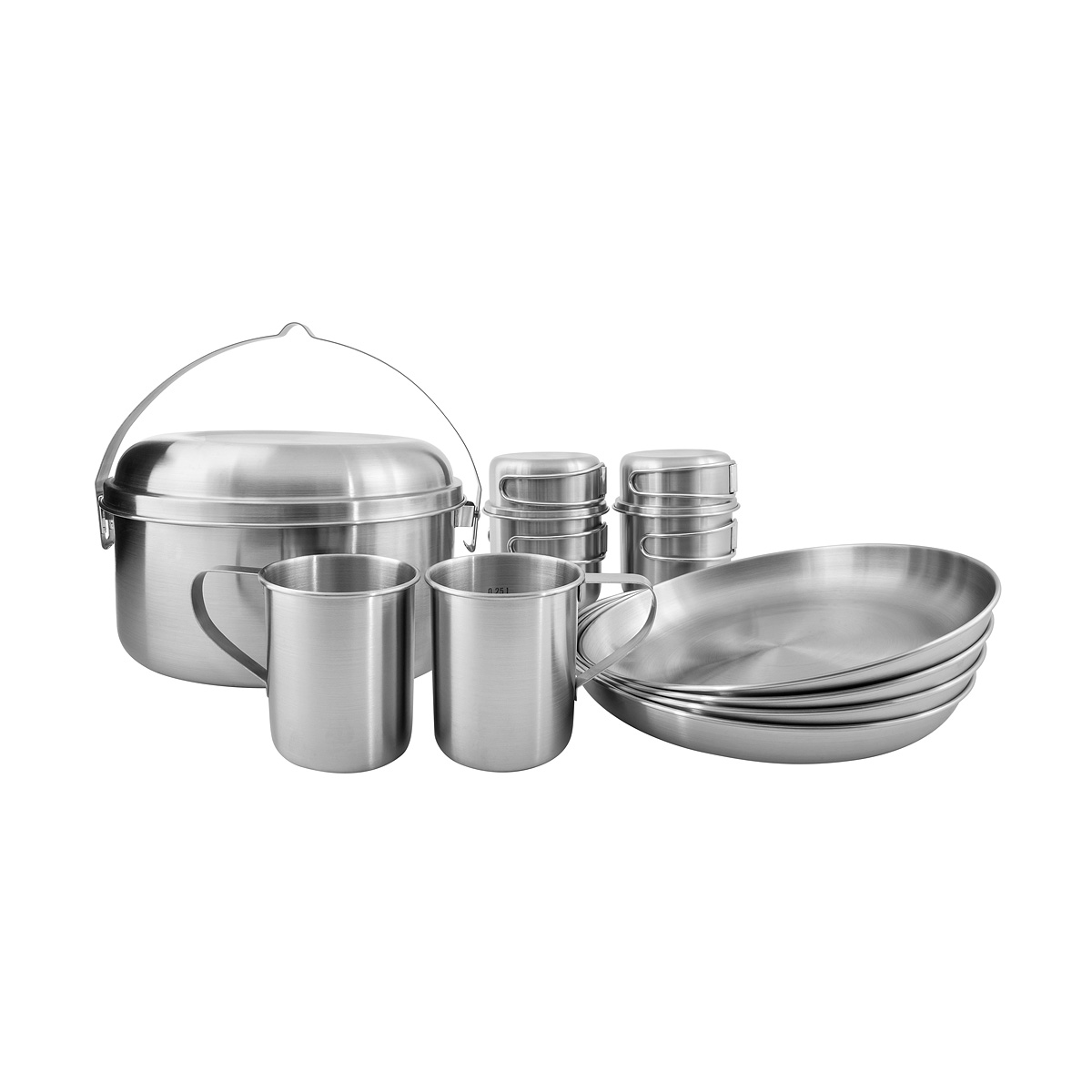 

Набор посуды Tatonka Picnic Set IV Серебристый
