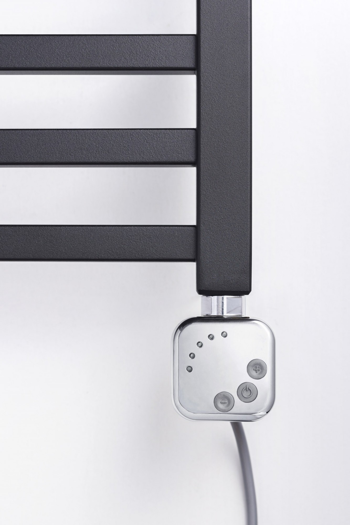 

Тэн электрический для полотенцесушителя или радиатора HeatQ HEC с регулятором 30-60С, таймером 2 ч, хром (chrome) 400 Вт