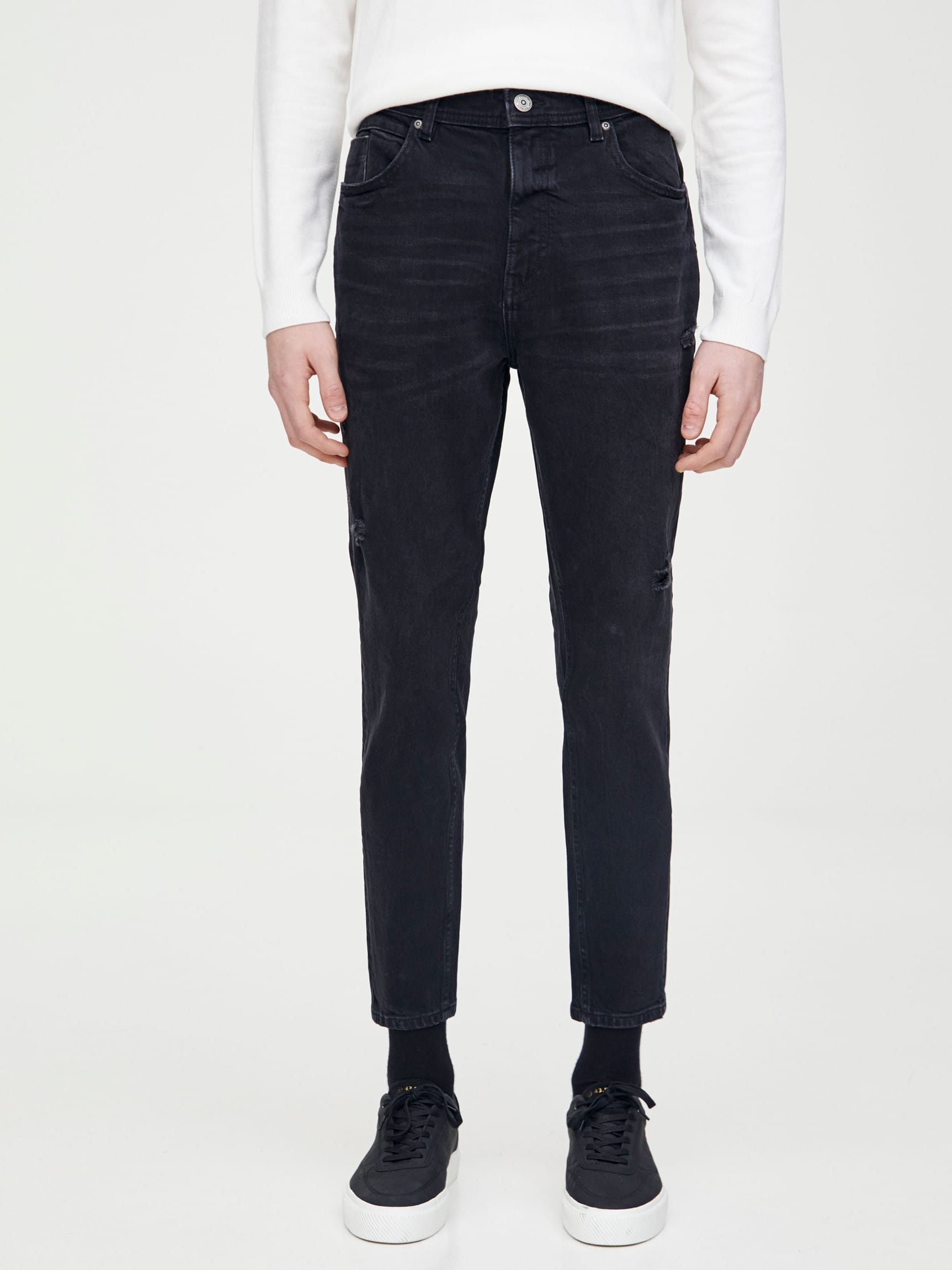 

Джинсы Pull & Bear 5682/523/833 40 Черные