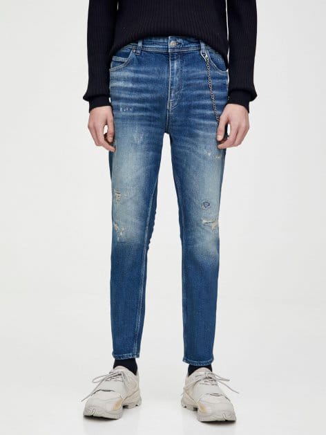

Джинсы Pull & Bear 5684/520/407  Синие джинс, Джинсы Pull & Bear 5684/520/407 36 Синие джинс