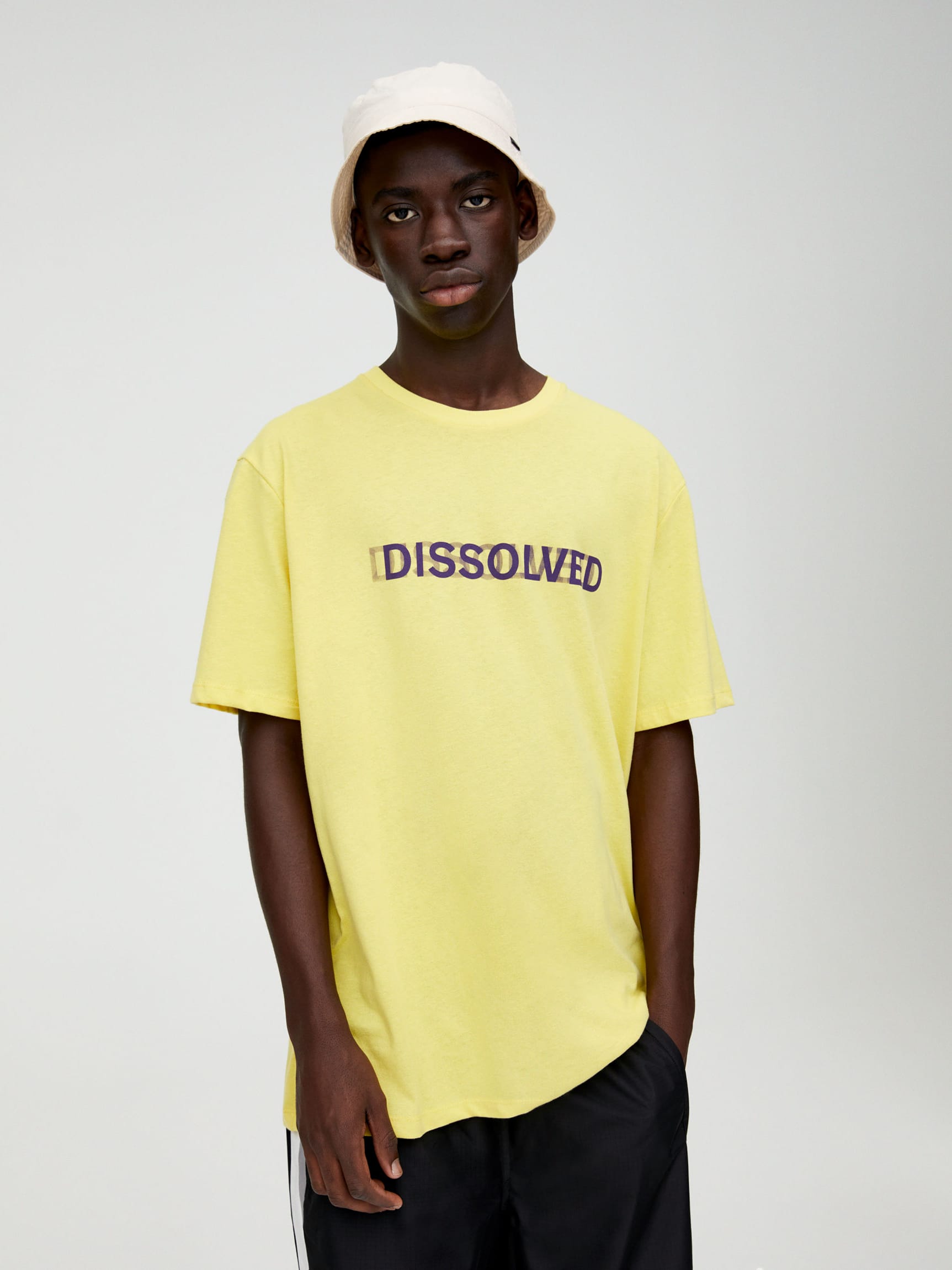 

Футболка Pull & Bear 9230/599/300  Желтая, Футболка Pull & Bear 9230/599/300 M Желтая