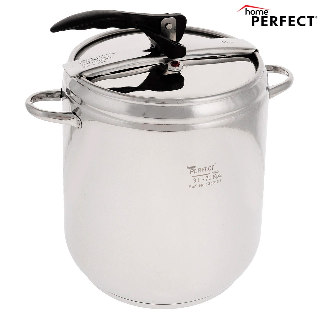 

Кастрюля скороварка Home Perfect Hascevher 9 л нержавеющая сталь с индукцией