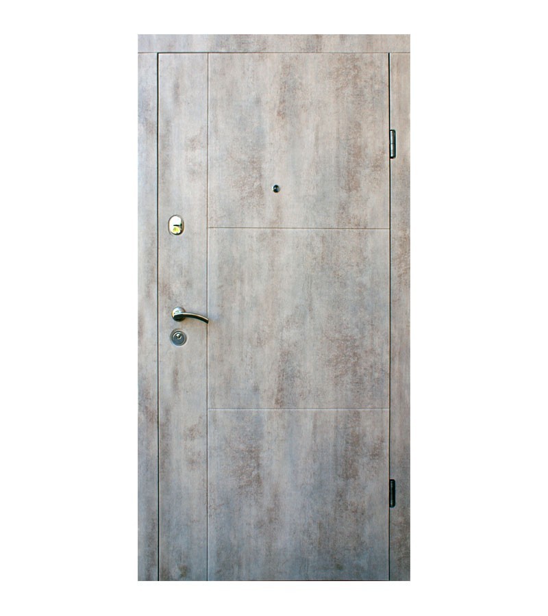 

Двери входные Qdoors Эталон Эста 850*2050 квартира бетон светлый правая