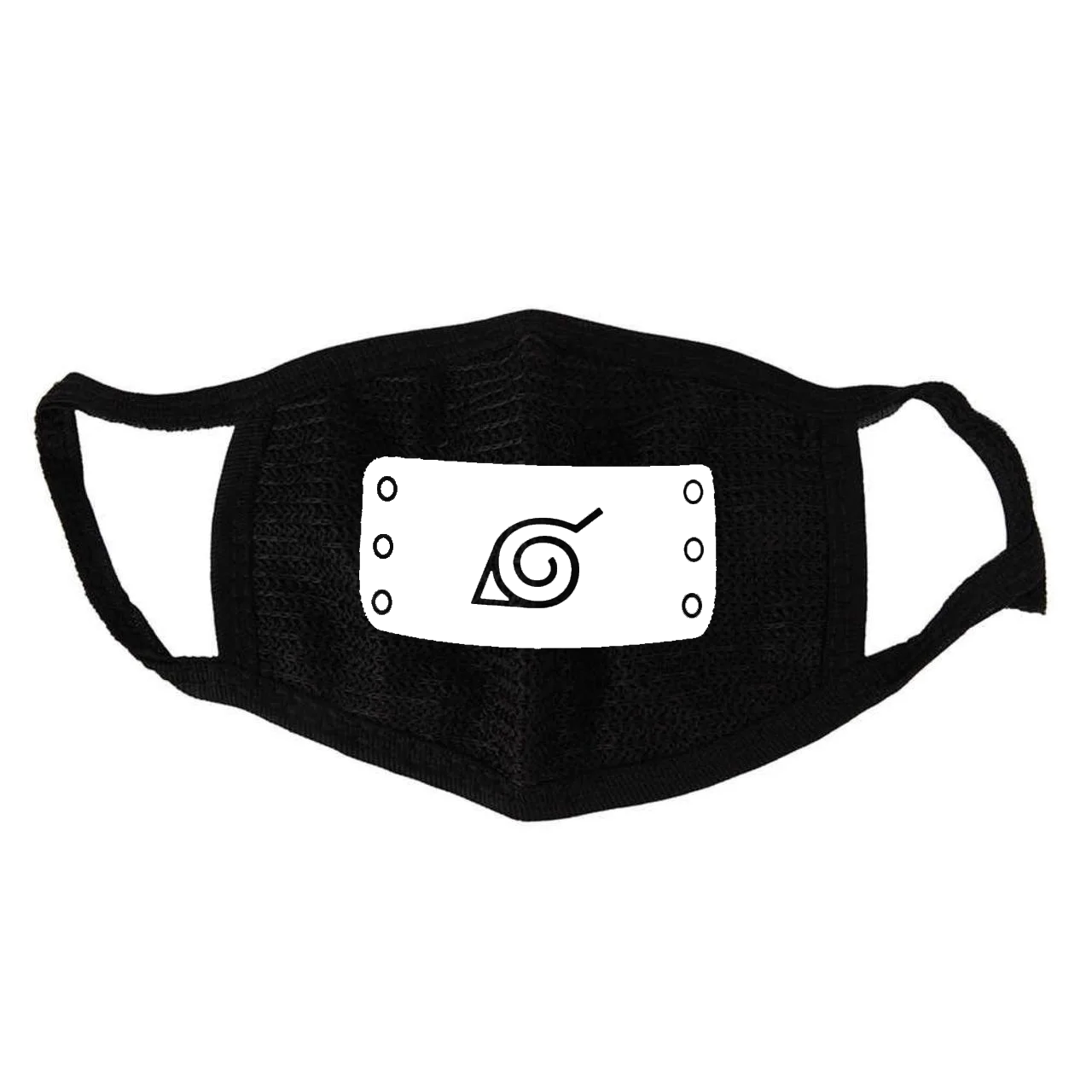 

Маска тканевая Geekland Повязка Наруто Naruto чёрная MS 072