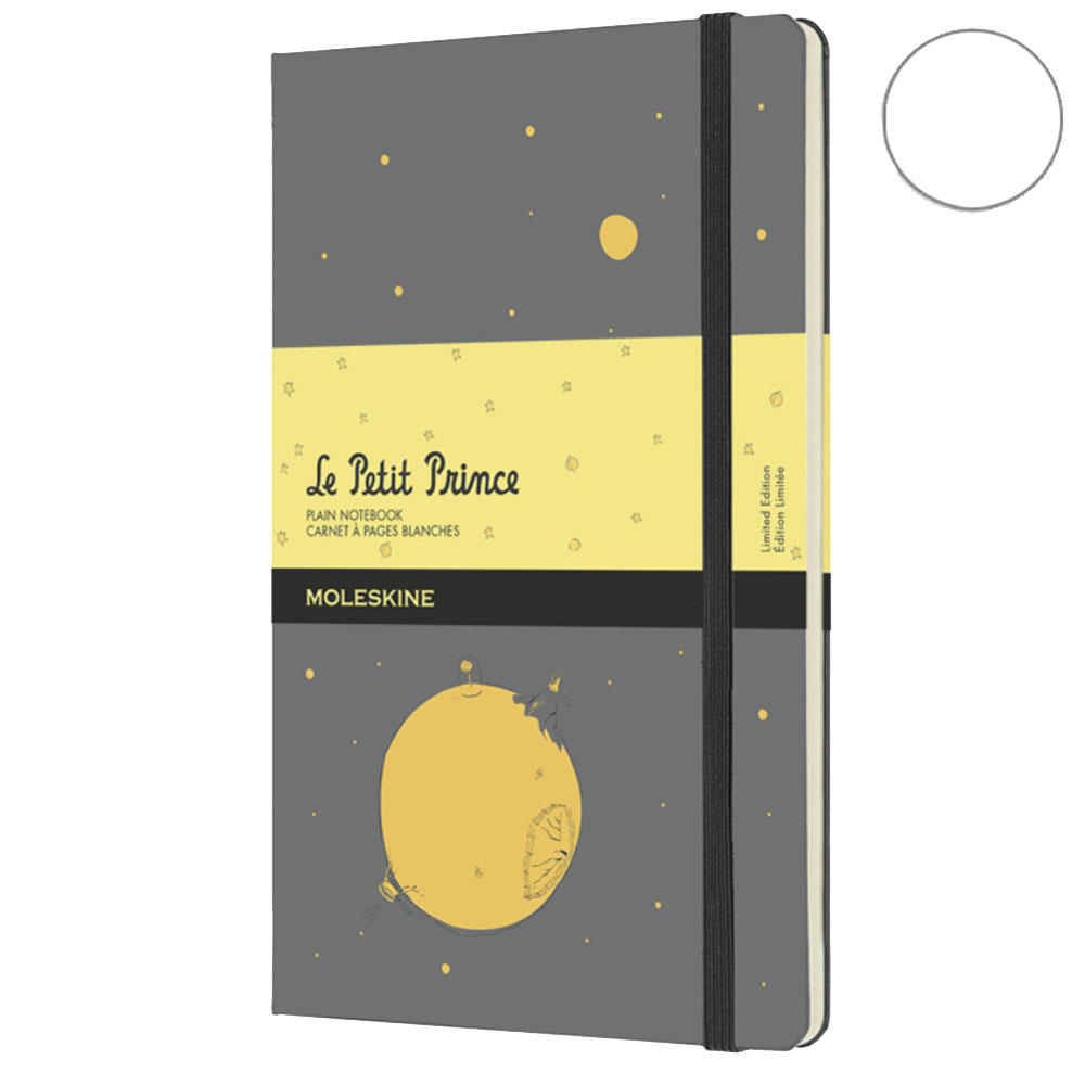 

Еженедельник Moleskine Le Petit Prince средний серый LEPP03QP062C
