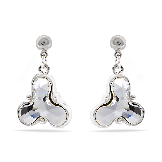 

Серьги KOBI TROJLISTEK 8 мм со Swarovski модели 7740-1228-02-32