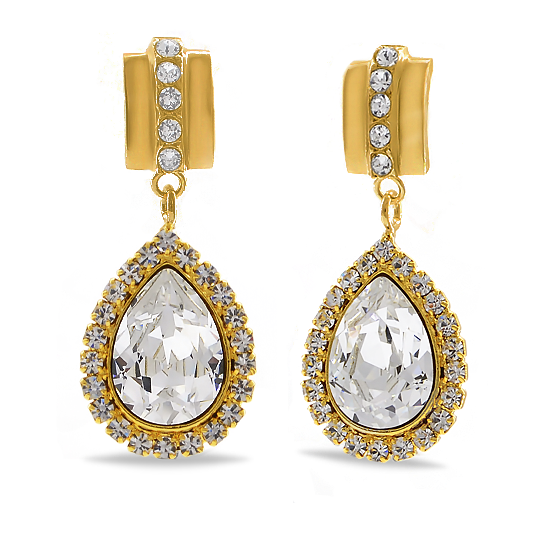 

Серьги KOBI HRUSKA со Swarovski модели 7440-3037-02-35