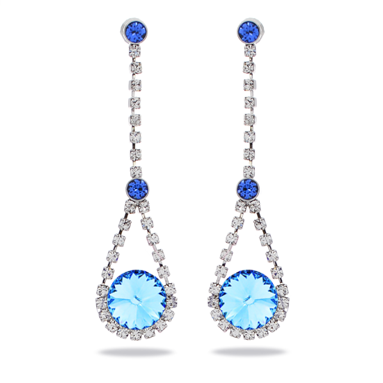 

Серьги KOBI LAFITA со Swarovski модели 7440-3074-41-32