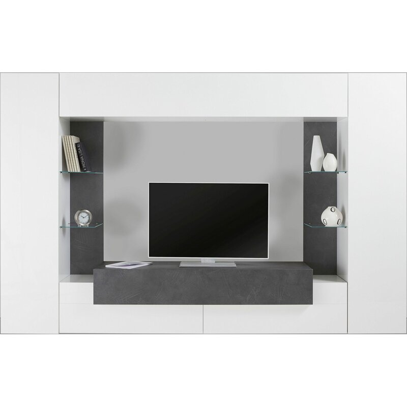 

Стенка в гостинную Lumpkins Hutch для TV с диагональю 43" (WFR-132803)