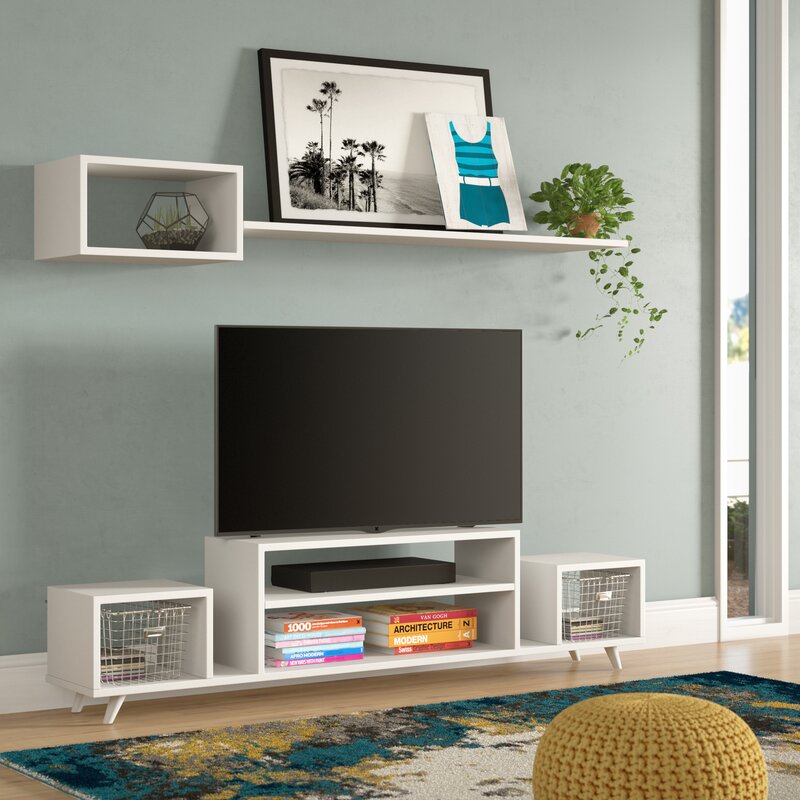

Стенка в гостинную Mosquera для TV с диагональю 78" (WFR-119520)
