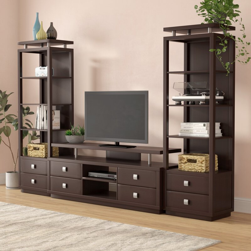 

Стенка в гостинную Vecchio для TV с диагональю 60" (WFR-112732)