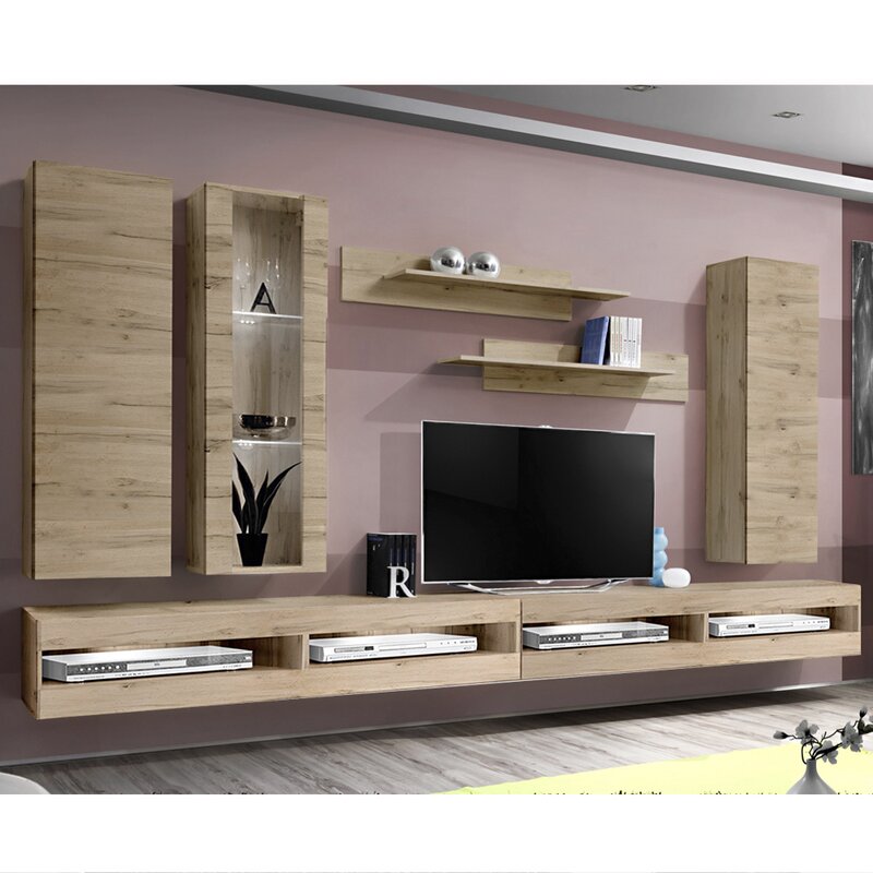 

Стенка в гостинную FLYEF4 настенная для TV с диагональю 70" (WFR-134878)