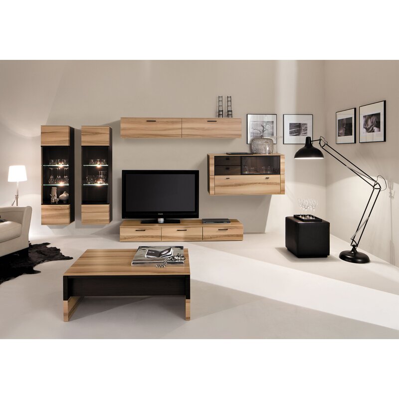 

Стенка в гостинную Harkless настенная для TV с диагональю 65" (WFR-115212)