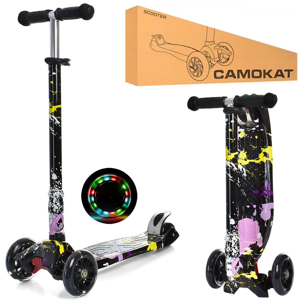 

Самокат iTrike Maxi JR 3-055-WP11 Black (JR 3-055-WP)