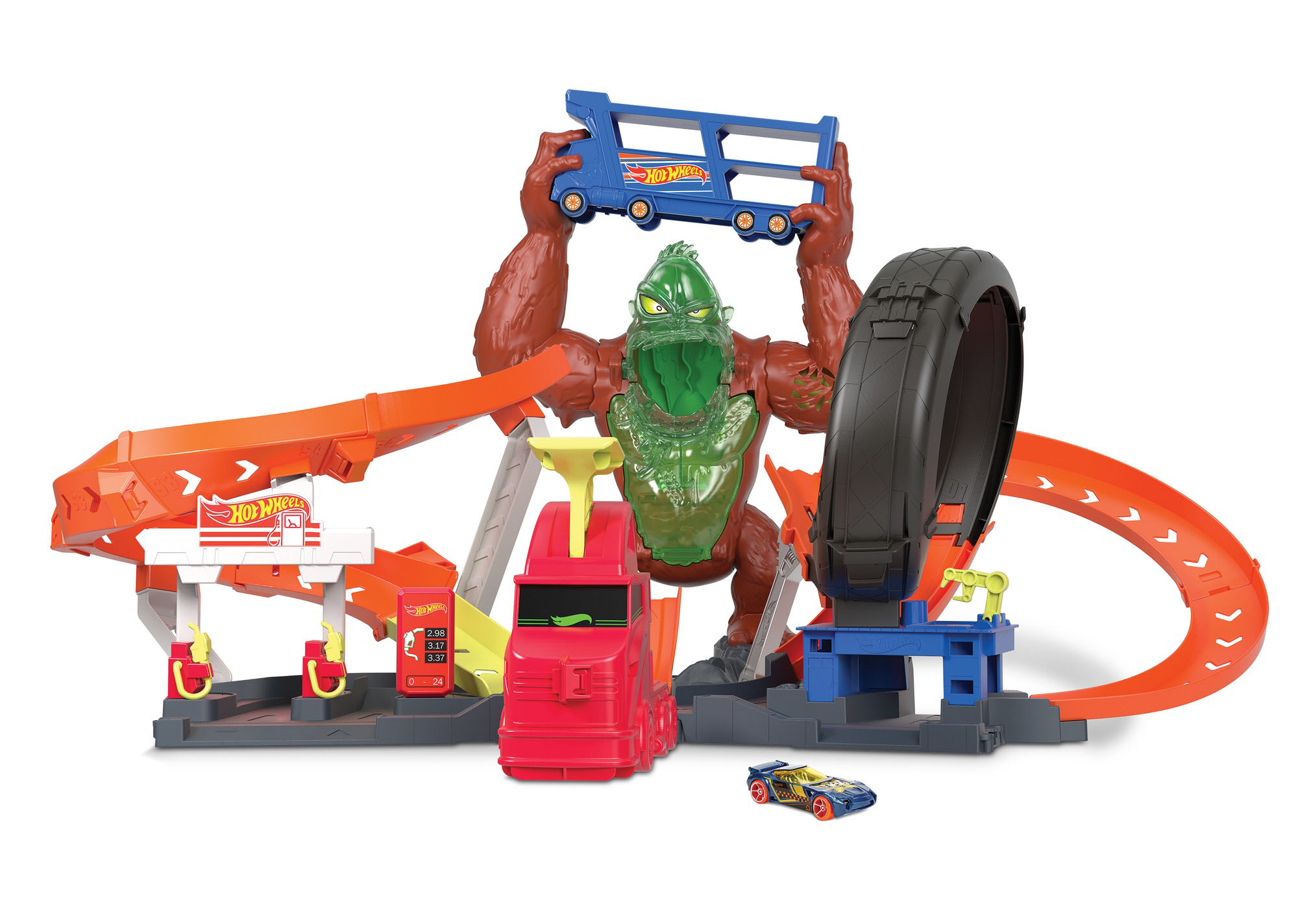 

Игровой набор Hot wheels Нападение токсичной гориллы (GTT94)