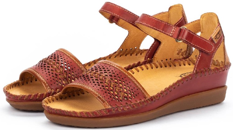 

Сандалии Pikolinos W8K-1875 SANDIA 40р бордовые