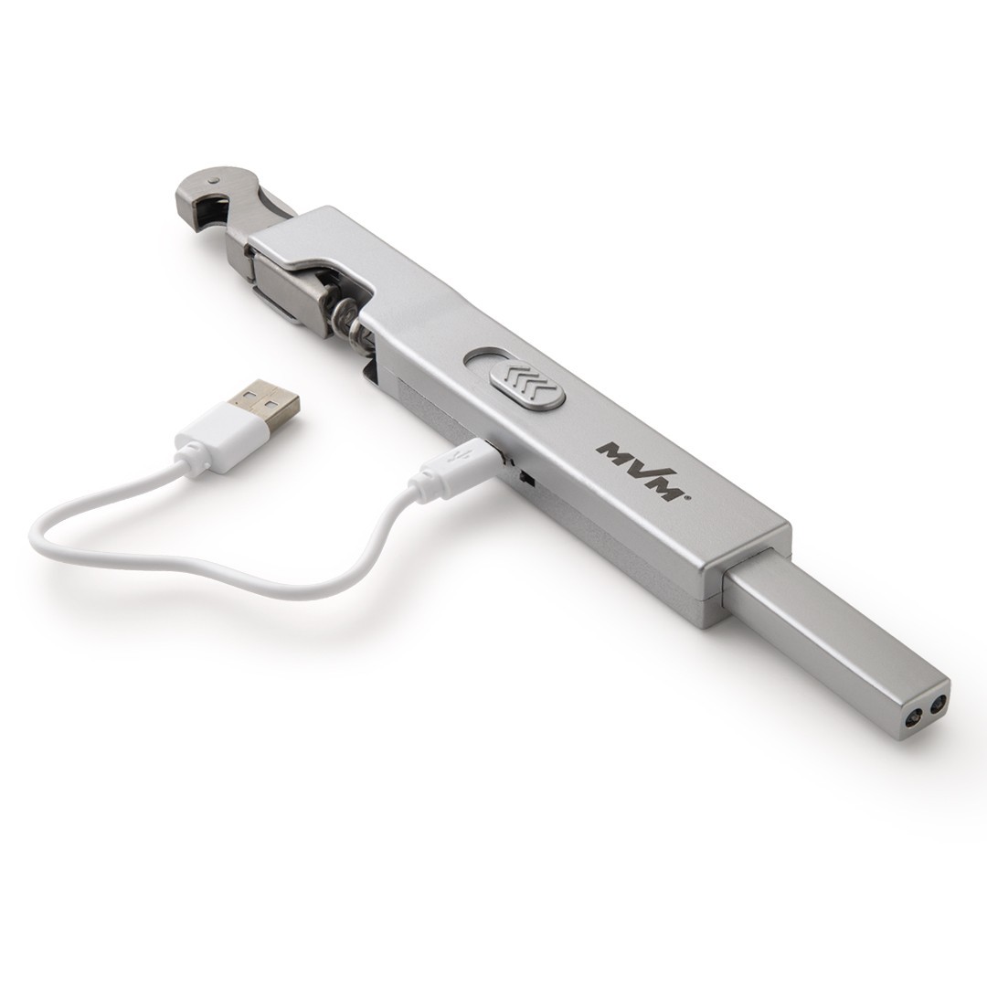 

ЗАЖИГАЛКА ЭЛЕКТРОИМПУЛЬСНАЯ USB СО ШТОПОРОМ LB-01 MVM