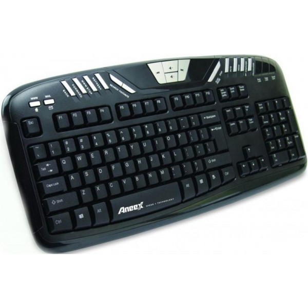 

Клавиатура Aneex E-K958 Black USB